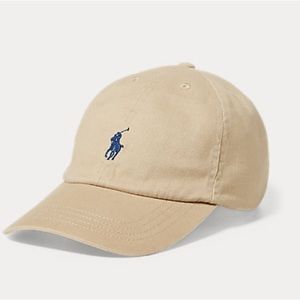 Polo Ralph Lauren Khaki Chino Baseball Cap